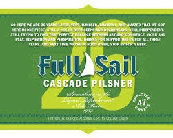 Full Sail Cascade Pilsner