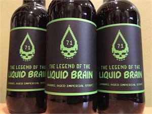 Bull & Bush The Legend of the Liquid Brain 16.9oz