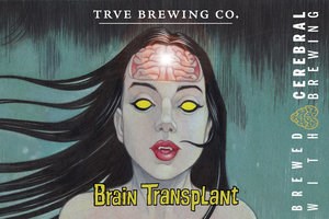 Trve Brewing Co./Cerebral Brewing Brain Transplant Dry Hopped Sour 375ml