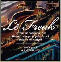 Green Flash Brewing Co.'s Le Freak 22oz