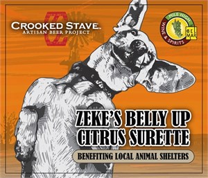Crooked Stave Zeke's Belly Up Citrus Surette