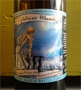 Jolly Pumpkin Artisan Ales: Calabaza Blanca