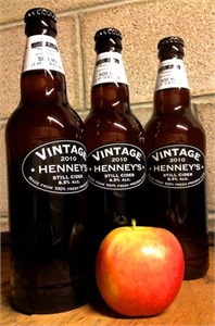 Henny's Cider Company Vintage 2010